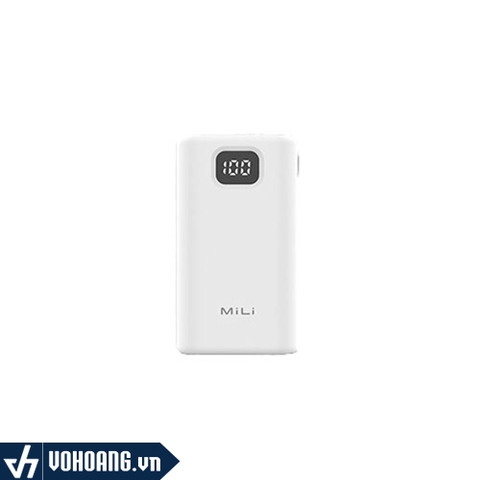 MiLi HB-M09 | Pin Sạc Dự Phòng Power Mini Công Suất Cao 10.000Mah | Hàng Chính Hãng