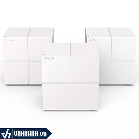 Tenda Nova MW6 Pack 3| Công Nghệ Wi-Fi Mesh Tiên Tiến Chuẩn Gigabit AC1200 Cho Gia Đình