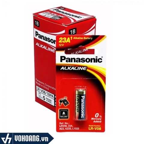 Panasonic A23/LR-V08 | Pin Alkaline 12V Dành Cho Remote Điều Khiển | Phân Phối Chính Hãng