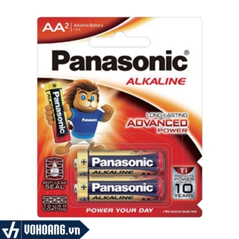 Panasonic LR6T/2B-V | Pin AA ( Pin Tiểu ) Alkaline Chất Lượng Cao | Phân Phối Chính Hãng