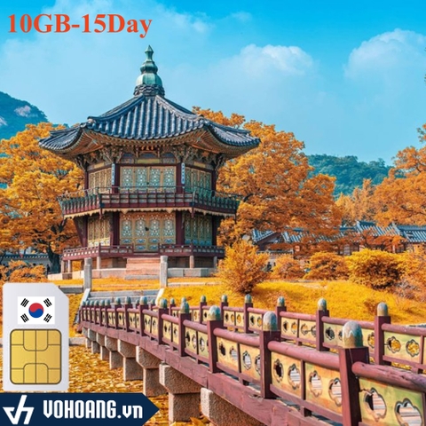 Sim 4G Du Lịch Hàn Quốc | Dung Lượng 10GB-20GB Tốc Độ Cao Sử Dụng 15 Ngày