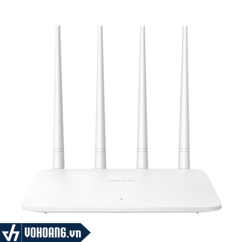 TENDA F6 | Router WiFi Chuẩn N 300Mbps Phát Sóng Khỏe Với 4 Anten Dùng Cho Gia Đình