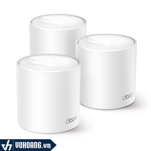 Tp-Link Deco X10 Pack 3 | Bộ Mesh Wi-Fi 6 Cho Gia Đình AX1500