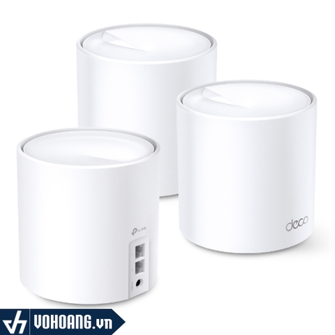 Tp-Link DeCo X20 (Pack 3)| Hệ Thống Mesh Wi-Fi Thế Thệ 6 Không Điểm Chết Tốc Độ AX1800