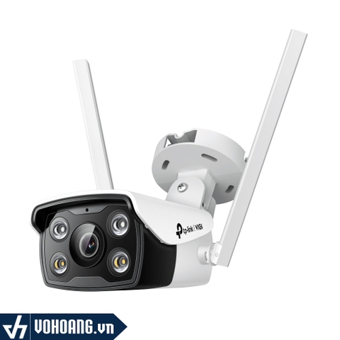 TP-Link VIGI C340-W | Camera AI Bullet Wifi Ngoài Trời Full Color 4MP - Tiêu Cự 4mm