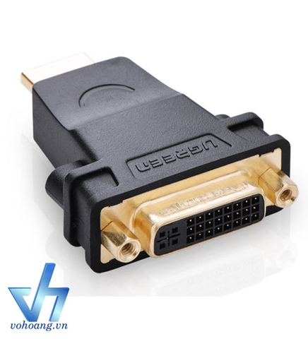 Ugreen 20123 | Đầu Chuyển DVI Female To HDMI Male (2 Chiều)