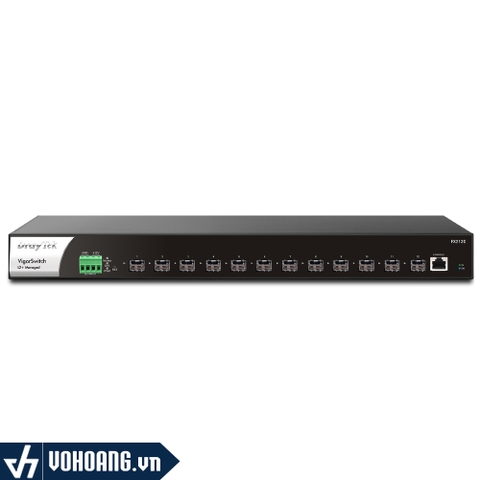 Draytek VigorFX2120 | Switch Doanh Nghiệp 12 Cổng SFP+ Tốc Độ Cao 10Gbps