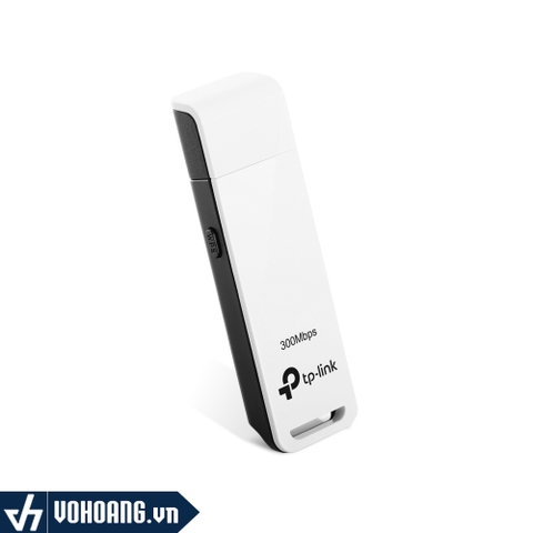 TP-Link WN821N | Thiết Bị Thu WiFi Cho Máy Tính Bàn, Laptop Cắm Là Chạy Không Cần Cài Đặt