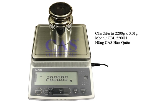 Cân kỹ thuật CBL 2200H xuất xứ: Hàn Quốc 