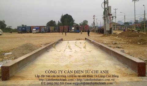 CẦU CÂN XE TẢI 120 TẤN