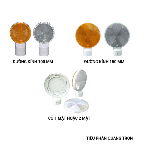 Tiêu phản quang tròn