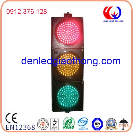 Đèn tín hiệu giao thông 3 màu xanh, vàng, đỏ D300