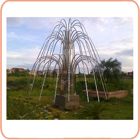 Đài phun nước Led màu 3 tầng Đài phun nước Led màu 3 tầng