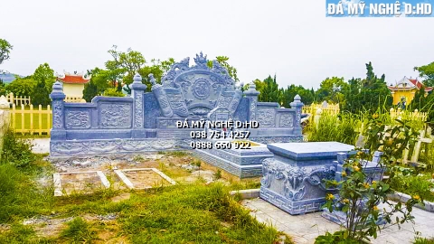 Bình phong đẹp nhất cho khu lăng mộ