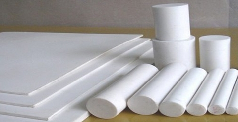 Tấm nhựa PTFE màu trắng