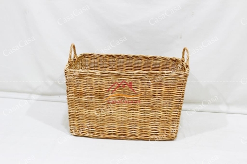 Sọt đựng đồ,  Sọt Đan Mây Tự Nhiên - Đẹp & Bền Bỉ Cho Mọi Không Gian -BH5622A/1NA