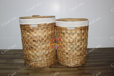 Sọt Lưu Trữ Quần Áo Đan Lục Bình - Giải Pháp Thông Minh Cho Ngôi Nhà Gọn Gàng-SD4387A/2NA