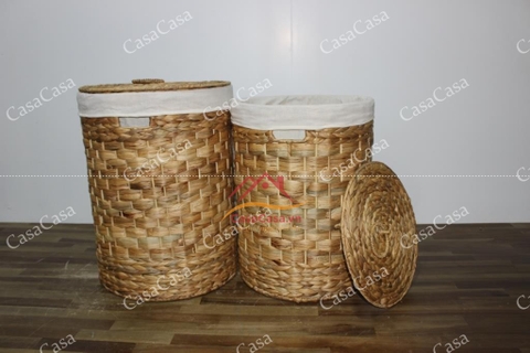 Sọt Lưu Trữ Quần Áo Đan Lục Bình - Giải Pháp Thông Minh Cho Ngôi Nhà Gọn Gàng-SD4387A/2NA
