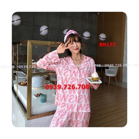 Bộ ngủ lụa satin pijama quần dài chất đẹp hàng cao cấp