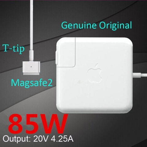 ADAPTER MACBOOK PRO 85W MAGSAFE 2 ORIGINAL NO BOX EARLY 2012 - MID 2015