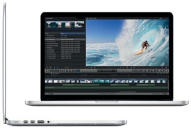 MACBOOK RETINA MID 2012 15INCH I7-3820QM 2.7GHZ RAM 16GB SSD 768GB INTEL HD 4000 1024MB