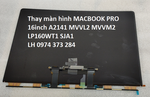 Thay màn hình MACBOOK PRO 16inch A2141 MVVL2 MVVM2 LP160WT1 SJA1