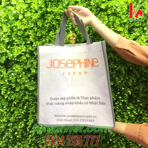 Túi vải không dệt may gia công Josephine TVV004