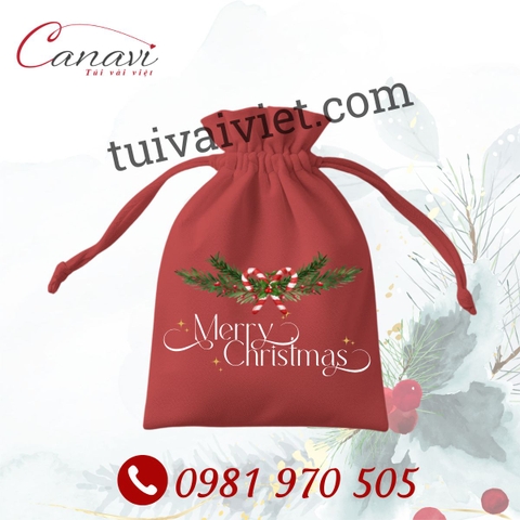 Túi Dây Rút Noel02