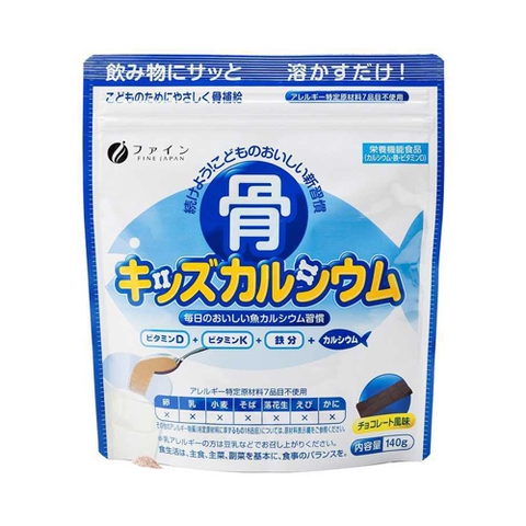 Bột Canxi cá tuyết FINE JAPAN 140g