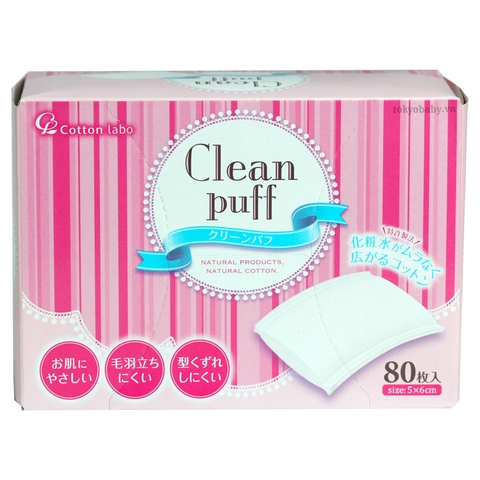 Bông tẩy trang Clean puff