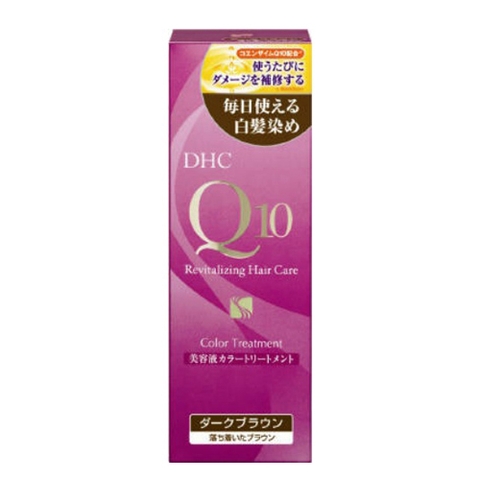 Nhuộm hấp tóc DHC Q10 Color Treatment Màu Nâu Đậm