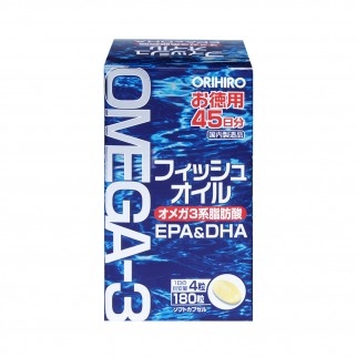 Viên uống bổ sung Omega-3, EPA, DHA Orihiro 180viên