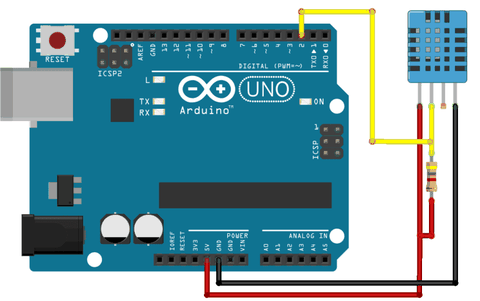Hướng dẫn kết nối DHT11/DHT22 Với Board Arduino