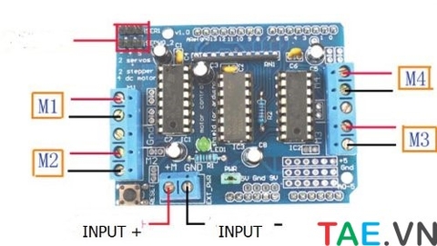 Arduino Motor Shield L293D