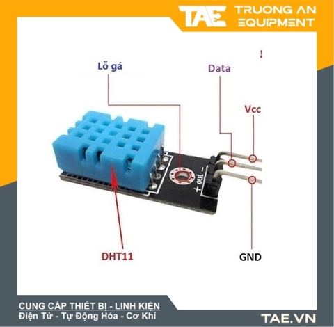 Cảm biến nhiệt độ và độ ẩm DHT11