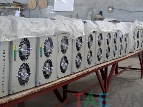 Chiller Giải Nhiệt Nước CW