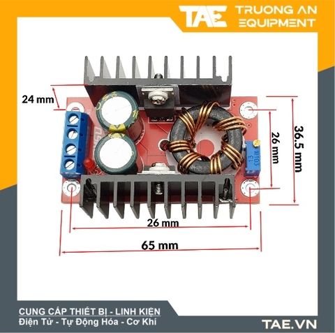 Mạch Tăng Áp 150W 10V-32V Lên 12V-35V (DC-DC boost 150W)