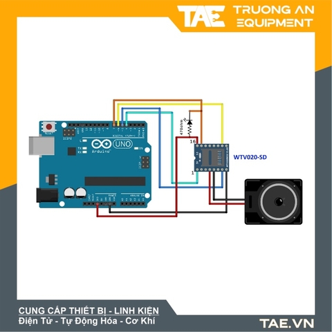 Module Âm Thanh WTV020-SD Card