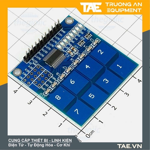 Bàn Phím Cảm Ứng 8 Kênh Điện Dung TTP226 