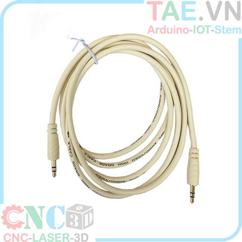 Dây Nối Dài Loa 2 Đầu 3.5mm-Cáp Audio