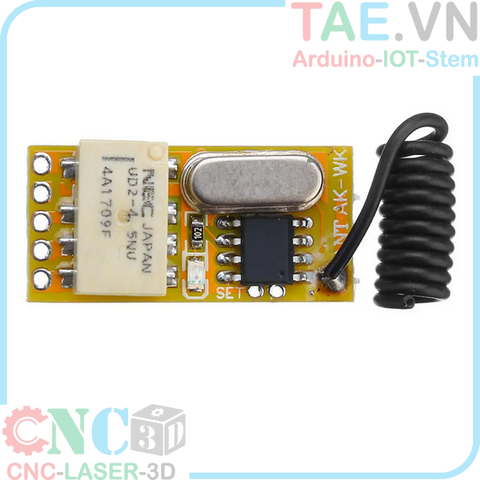 Module Điều Khiển RF Mini 3.7V - 12V 1 Relay