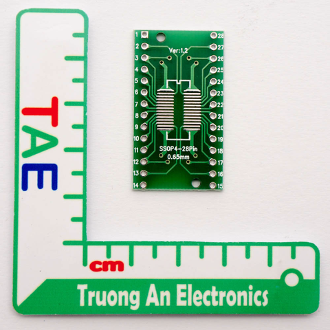 SOP28 0.65/1.27mm adapter