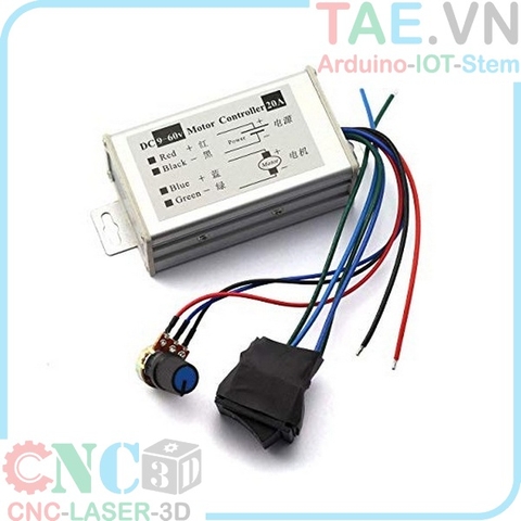 Mạch điều khiển tốc độ và chiều động cơ DC9V-60V 10A