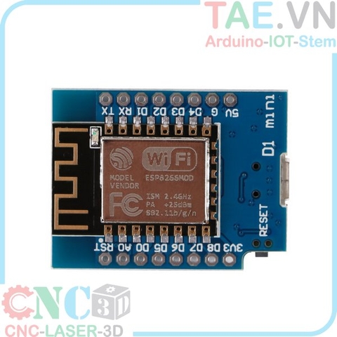 Kit RF Thu Phát Wifi ESP8266 NodeMCU Lua D1 Mini