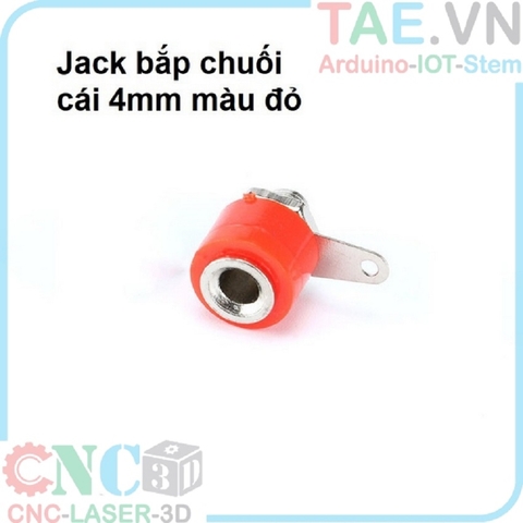 Đầu Jack Bắp chuối Cái 4MM