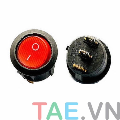 Công Tắc Bập Bênh On/Off 23mm Có Đèn