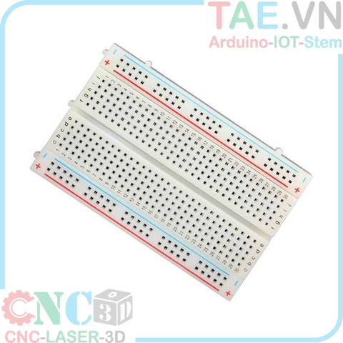 Mini Breadboard 400 lỗ 8.5CMX5.5CM