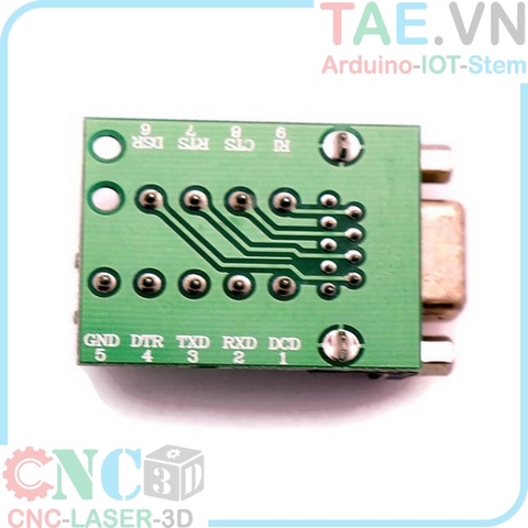 Đầu chuyển DB9 đực qua terminal - Jack DB9 đực không hàn dây - Breakout DB9 đực