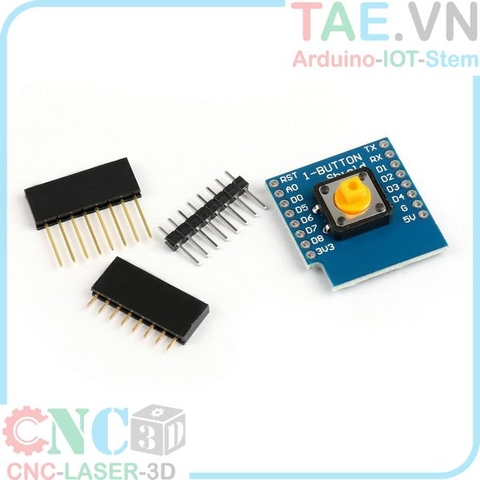 ESP8266 NodeMCU Lua D1 Mini 1 Button Shield