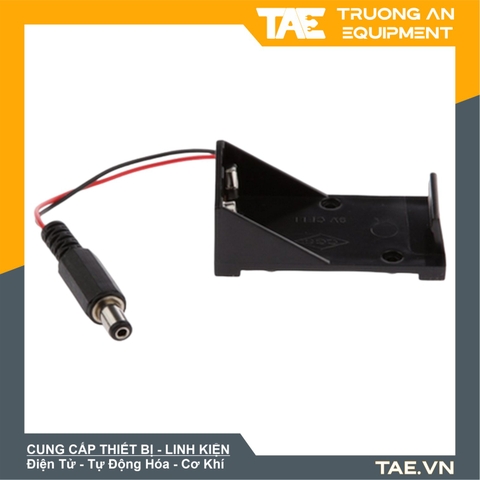 Đế Pin 9V Kèm Jack DC